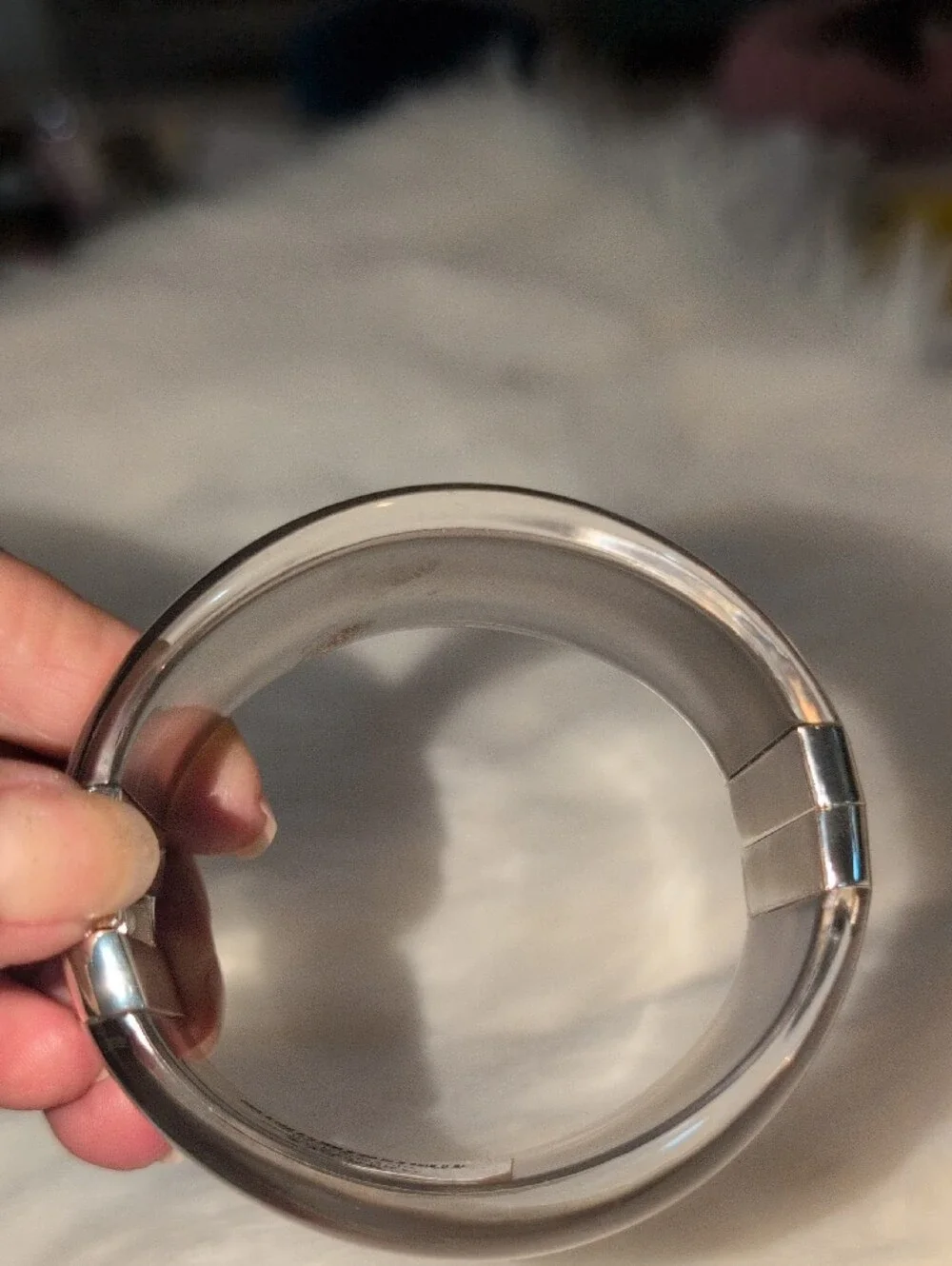 Silver Tone Moonspell Cuff Bracelet By Coldwater Creek - Vintage